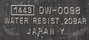 G-SHOCK/DW-0098-1443�L�����o�[