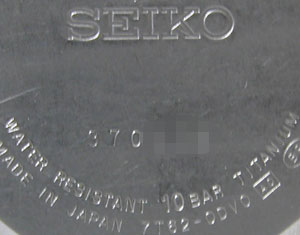 SEIKO/Chronograph/7T62-0DV0���W�L��