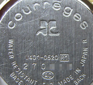 courreges-V401-0520�N���[�W�����W�L��