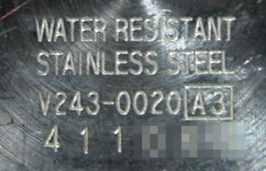 �A���o�u243-0020�X�^���_�[�h���W�L��