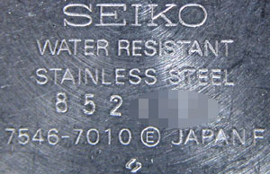 SEIKO-TypeU/7546-7010WL